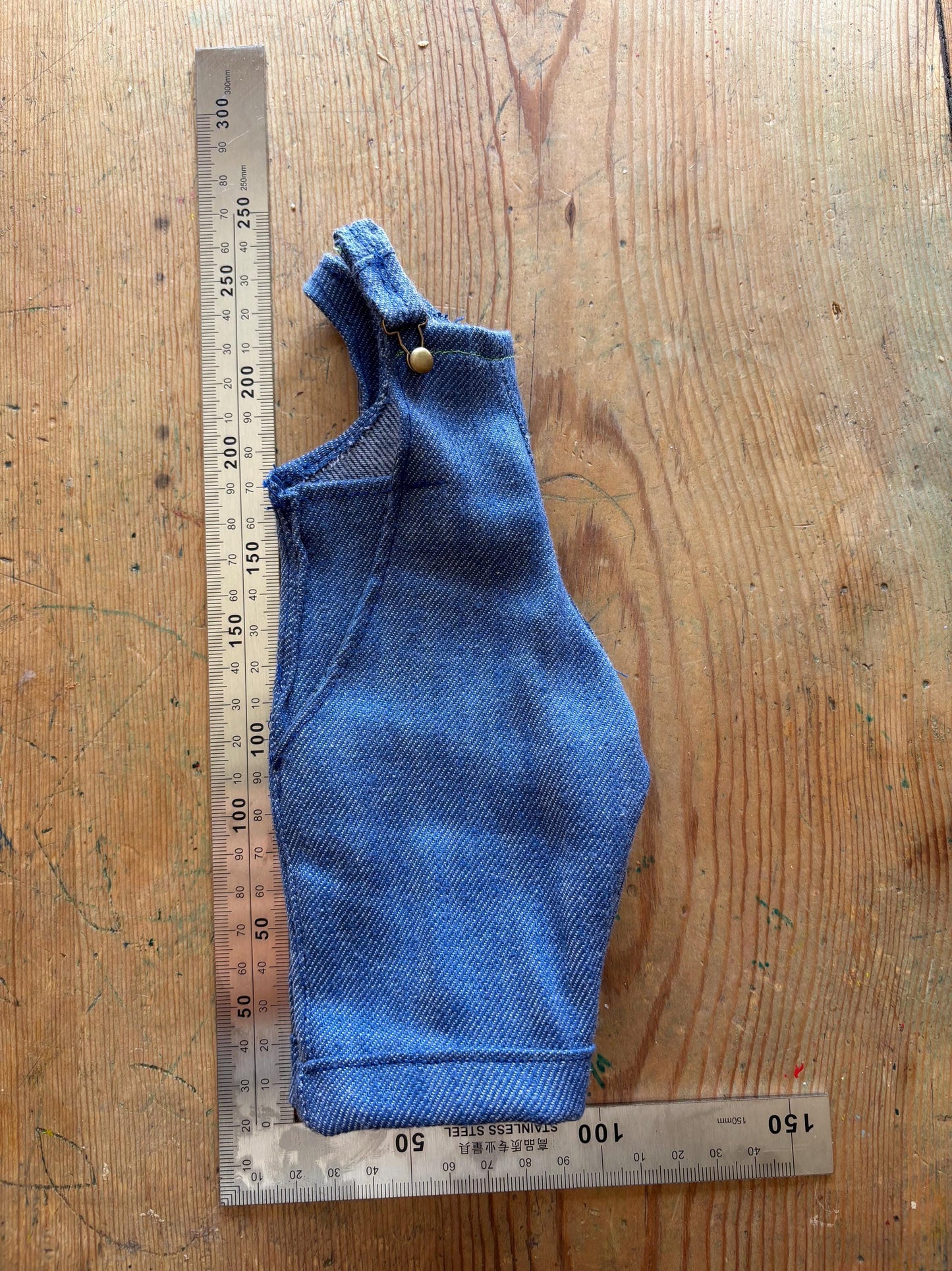 Dolls Dungarees - 13.5” Waldorf Doll size for a doll or teddy