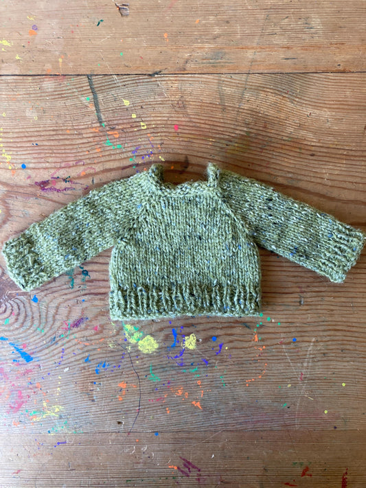 Dolls Rollneck Jumper - 13” Waldorf Doll size for a doll or teddy