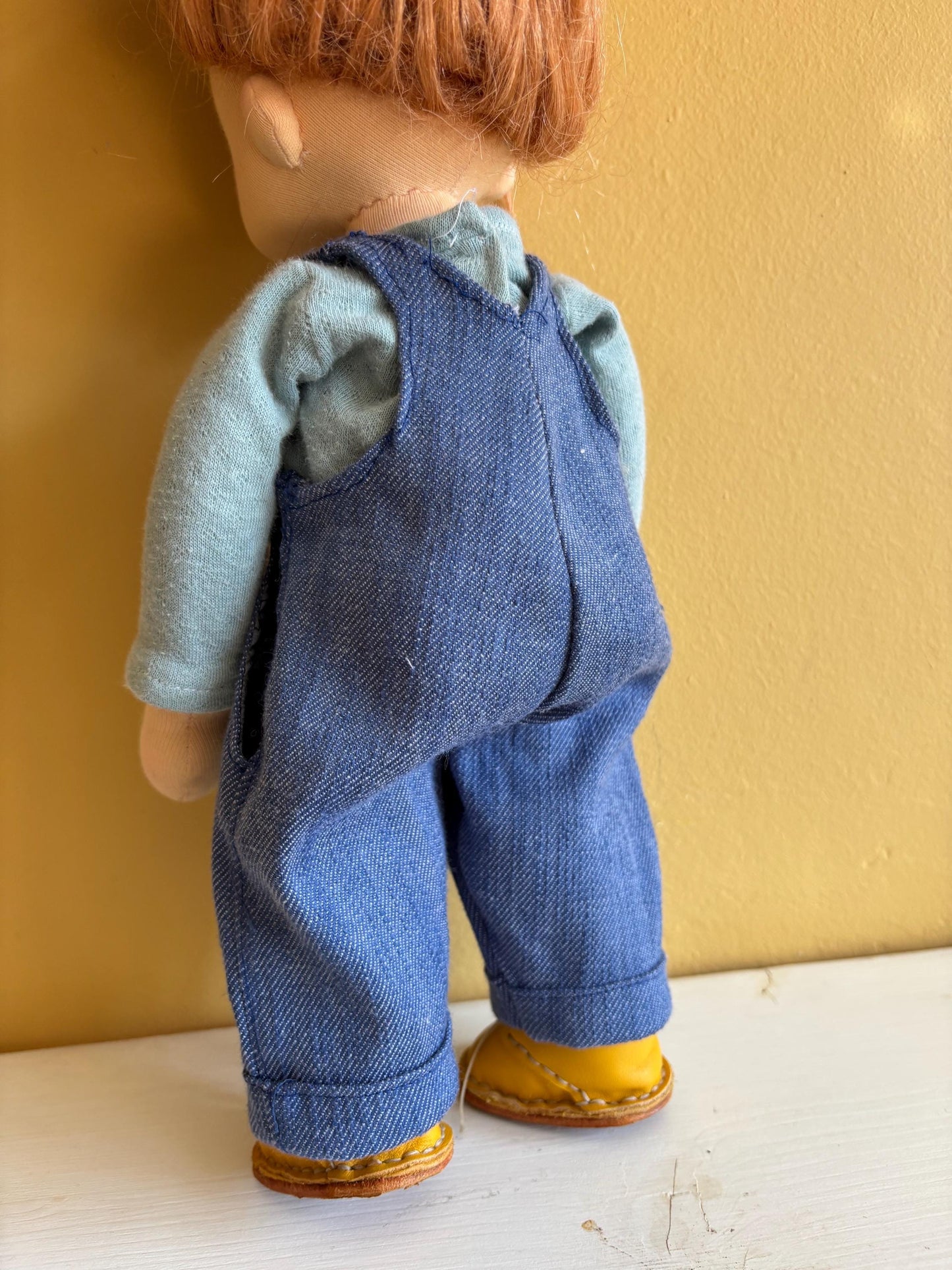 Dolls Dungarees -  13.5” Waldorf Doll size for a doll or teddy