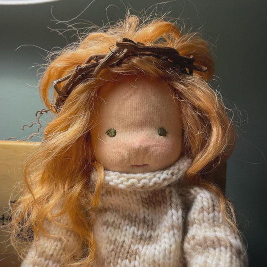 Dolls Rollneck Jumper - PATTERN