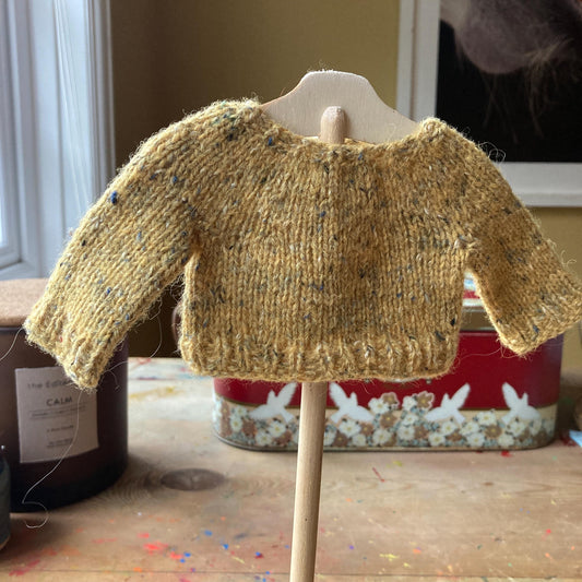 Handmade Collapsible Doll Clothes Display - 10-15" Doll Outfit Stand