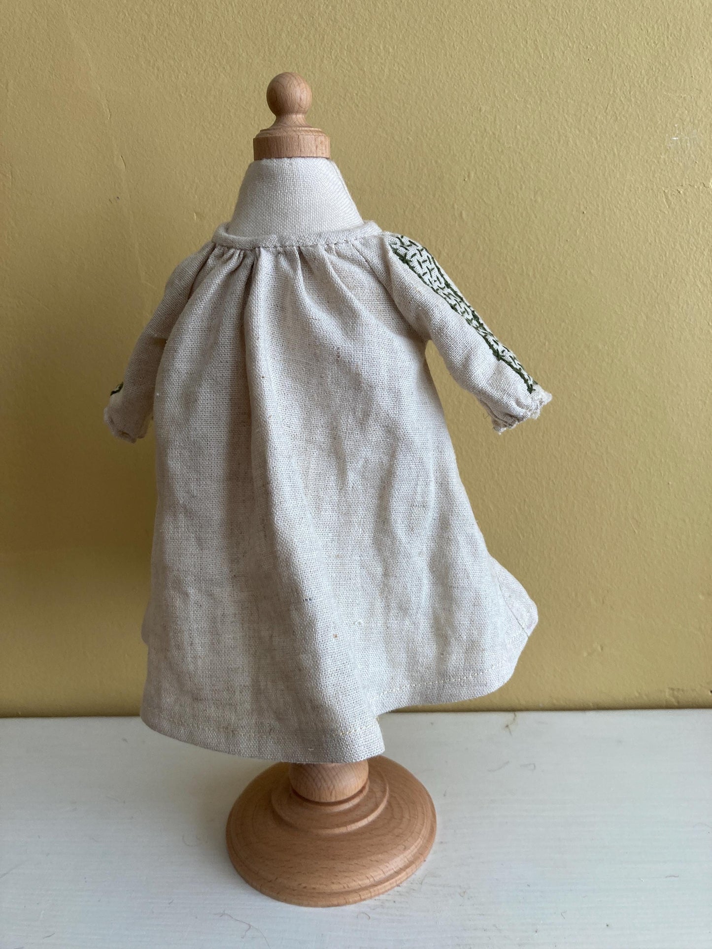 Dolls Smock and Under Dress -  13” Waldorf Doll size for a doll or teddy