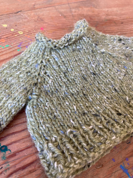 Dolls Rollneck Jumper - 13” Waldorf Doll size for a doll or teddy