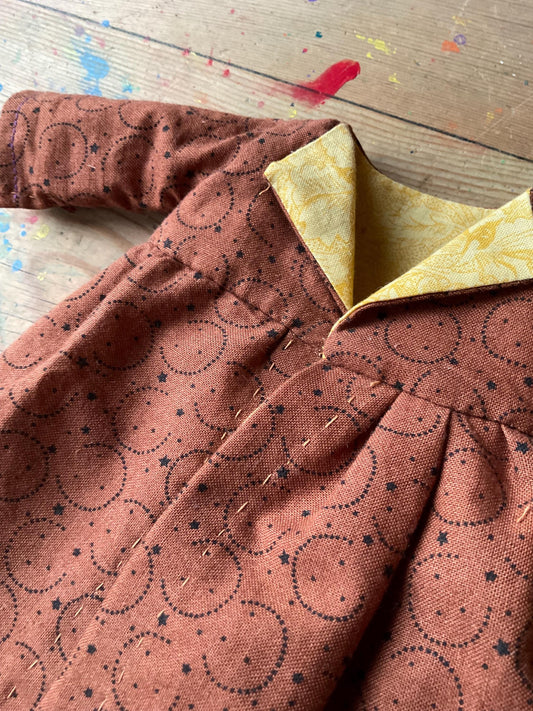 Dolls Dress -  13” Waldorf Doll size for a doll or teddy