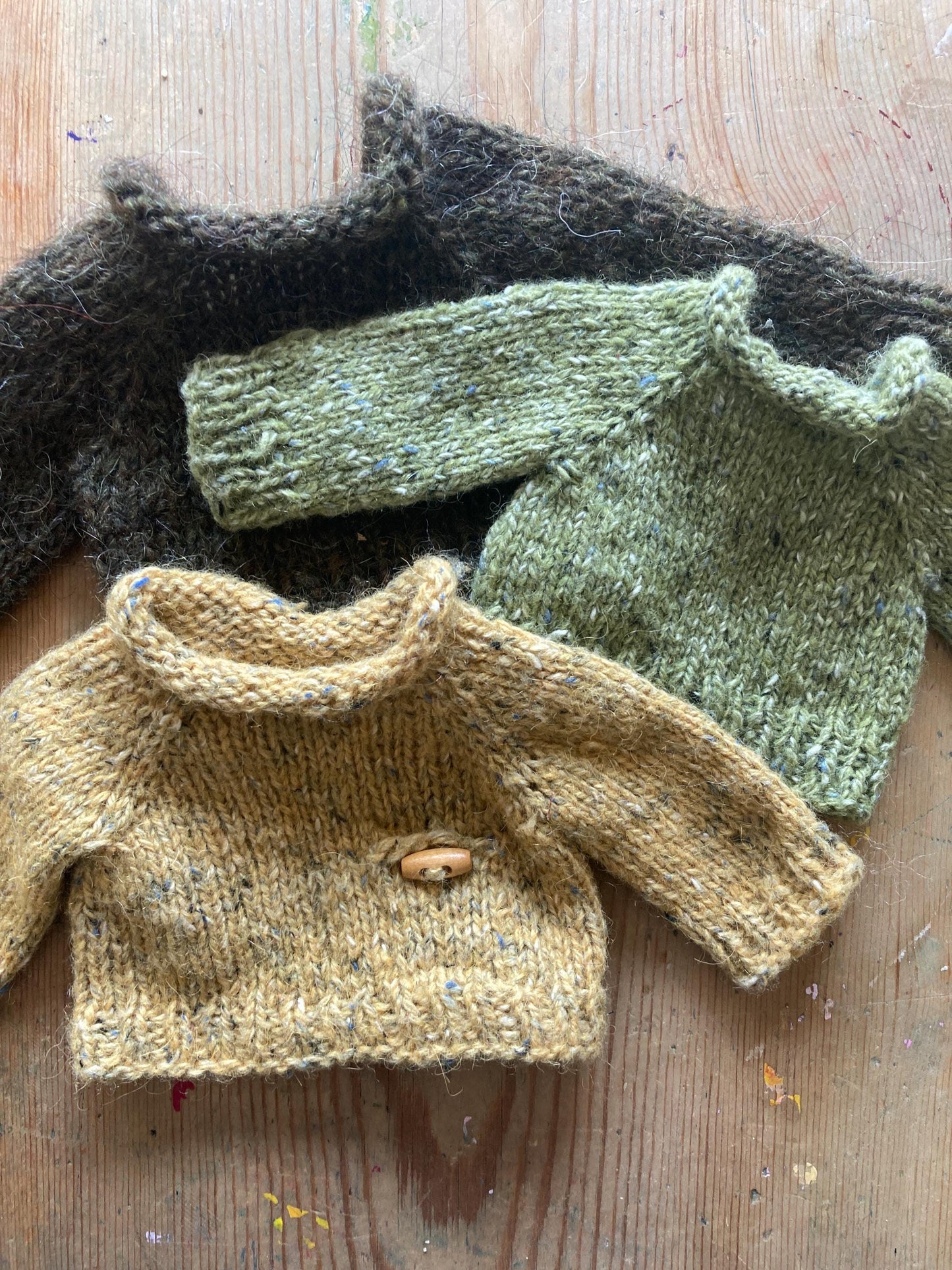 Dolls Rollneck Jumper - PATTERN