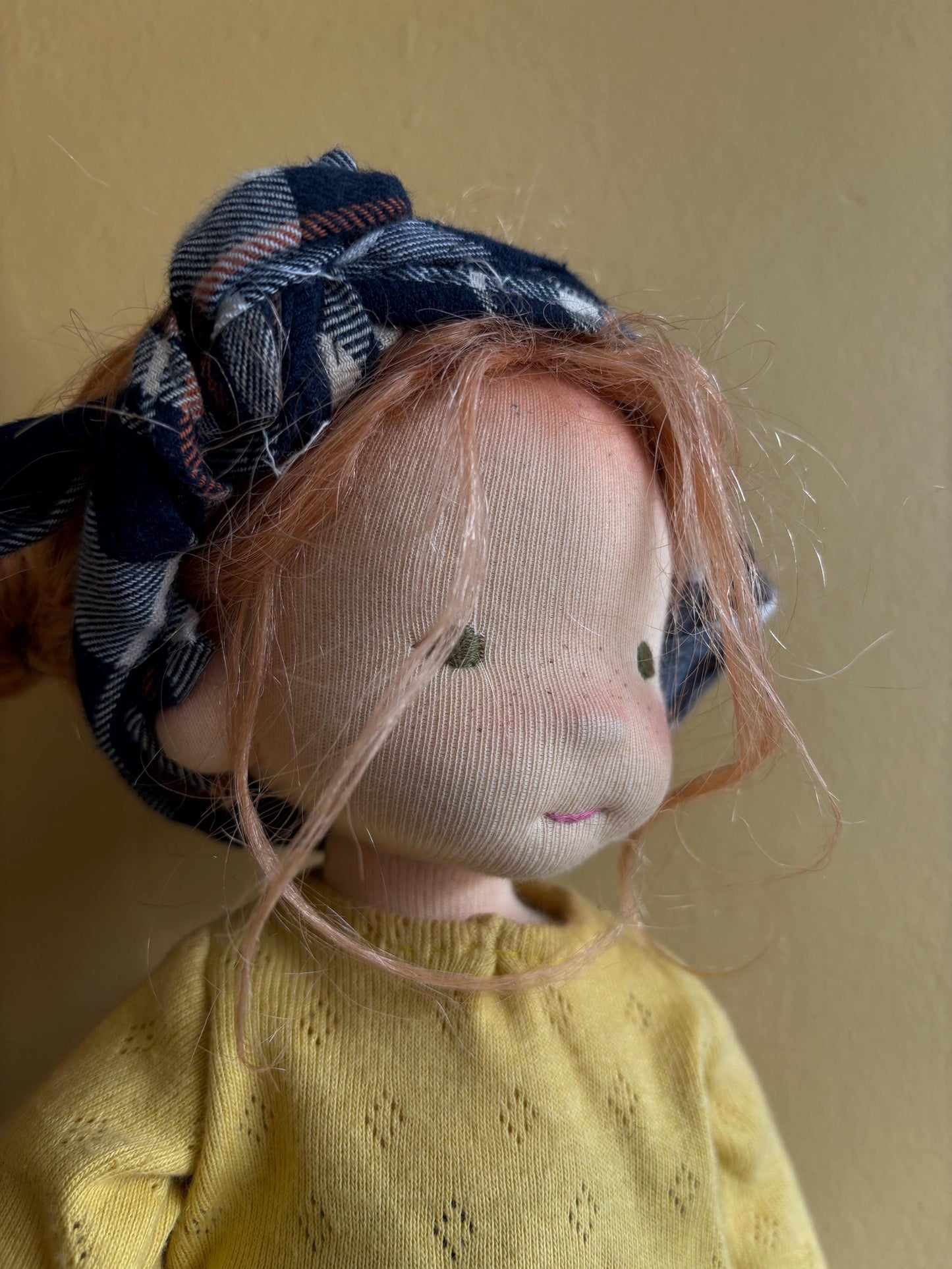 Dolls handmade scarf - for a Waldorf 13.5” style doll or a teddy