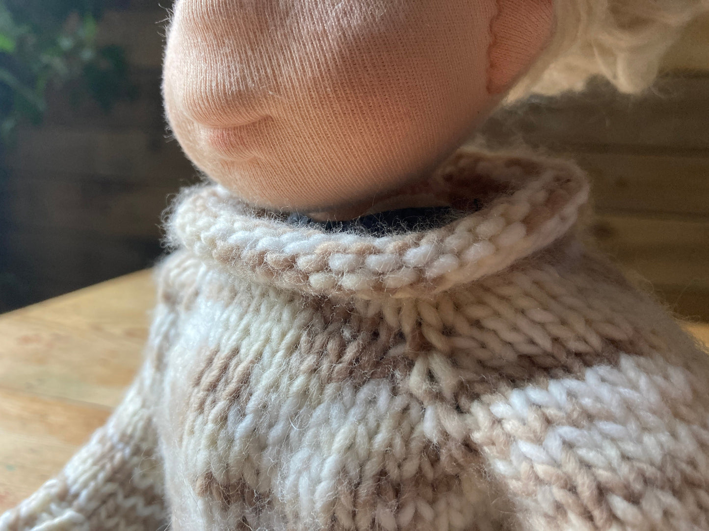 Dolls Rollneck Jumper - PATTERN