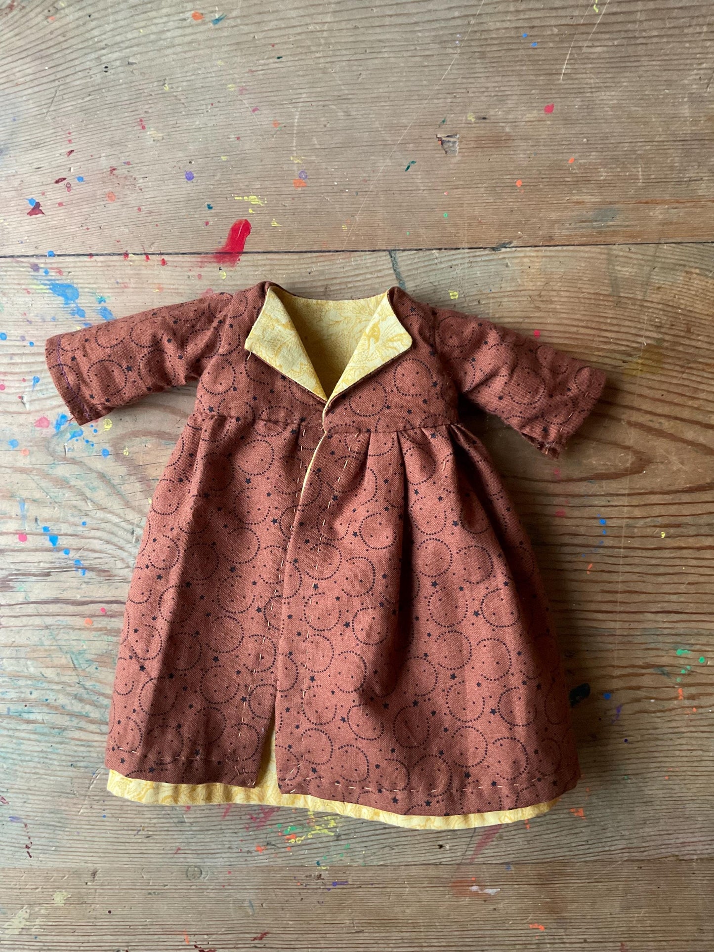 Dolls Dress -  13” Waldorf Doll size for a doll or teddy