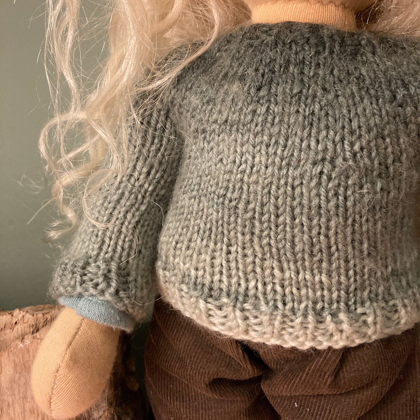Yolk Jumper for 13.5” Waldorf Doll - PATTERN