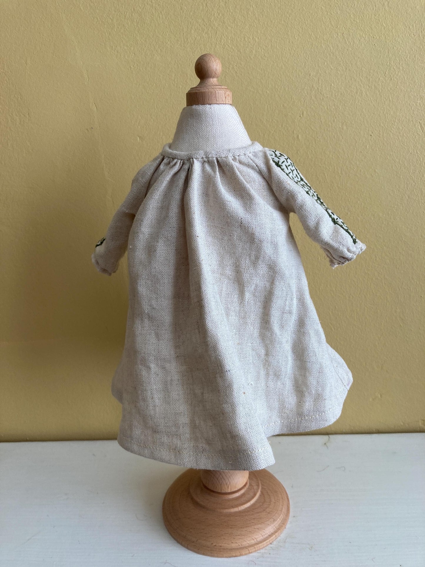 Dolls Smock and Under Dress -  13” Waldorf Doll size for a doll or teddy