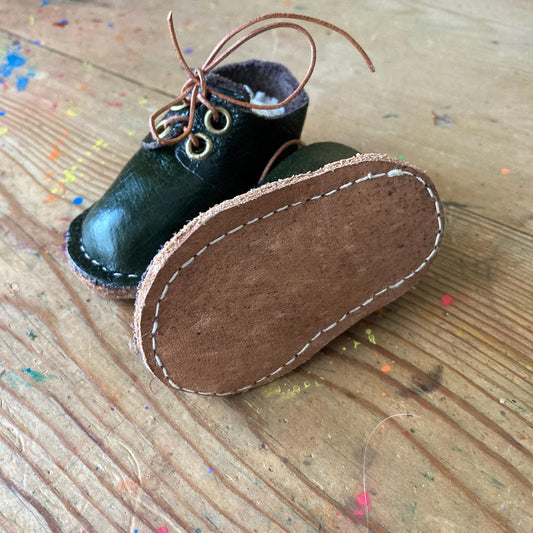Leather shoes for 15” Doll