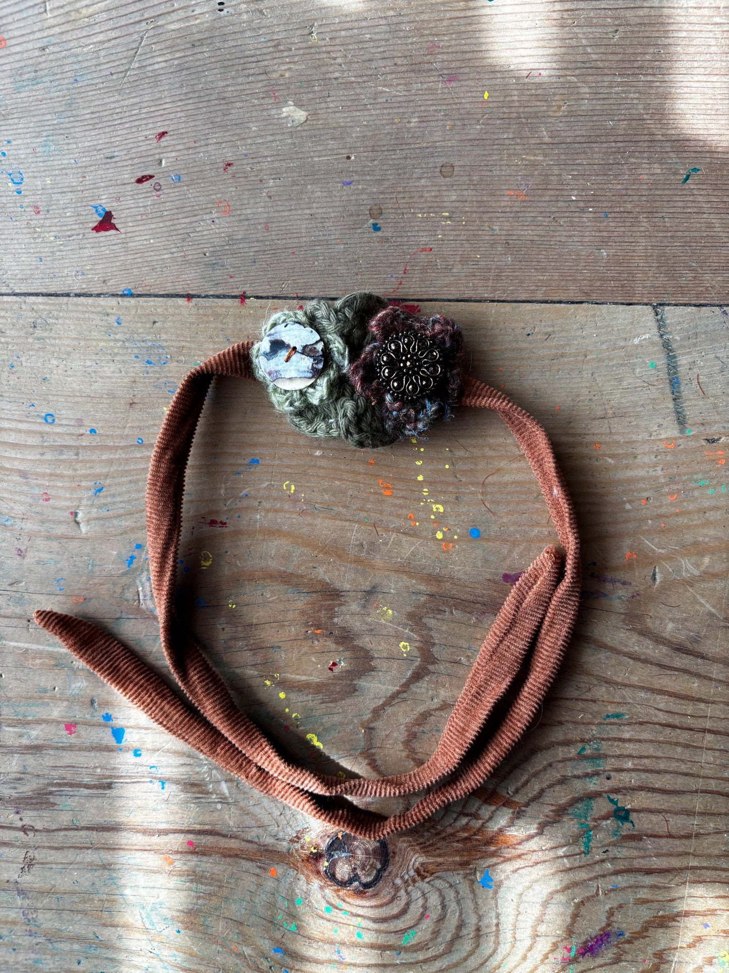 Dolls Handmade Headtie - for a 12-15” Waldorf style doll or teddy