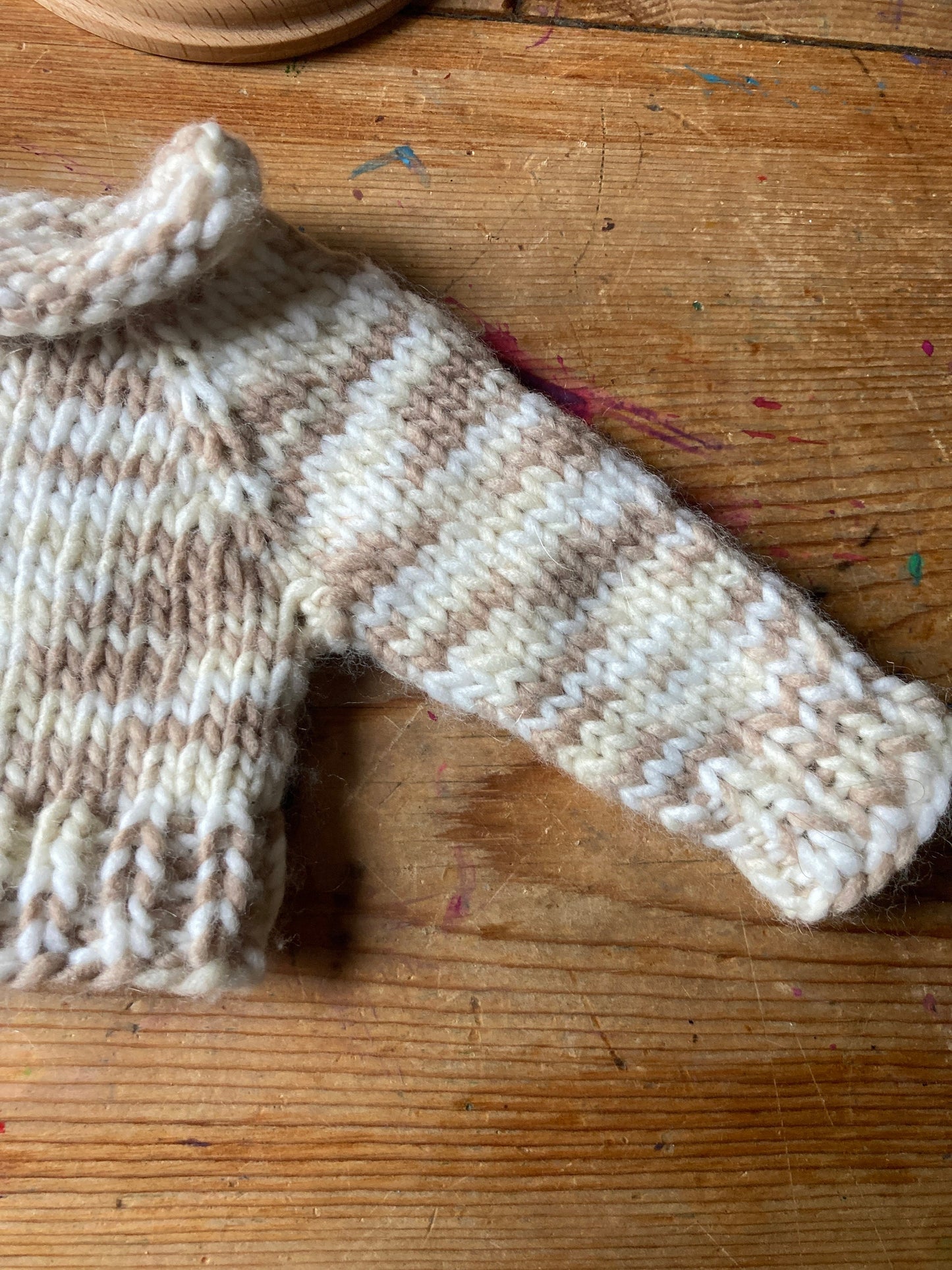 Dolls Rollneck Jumper - PATTERN