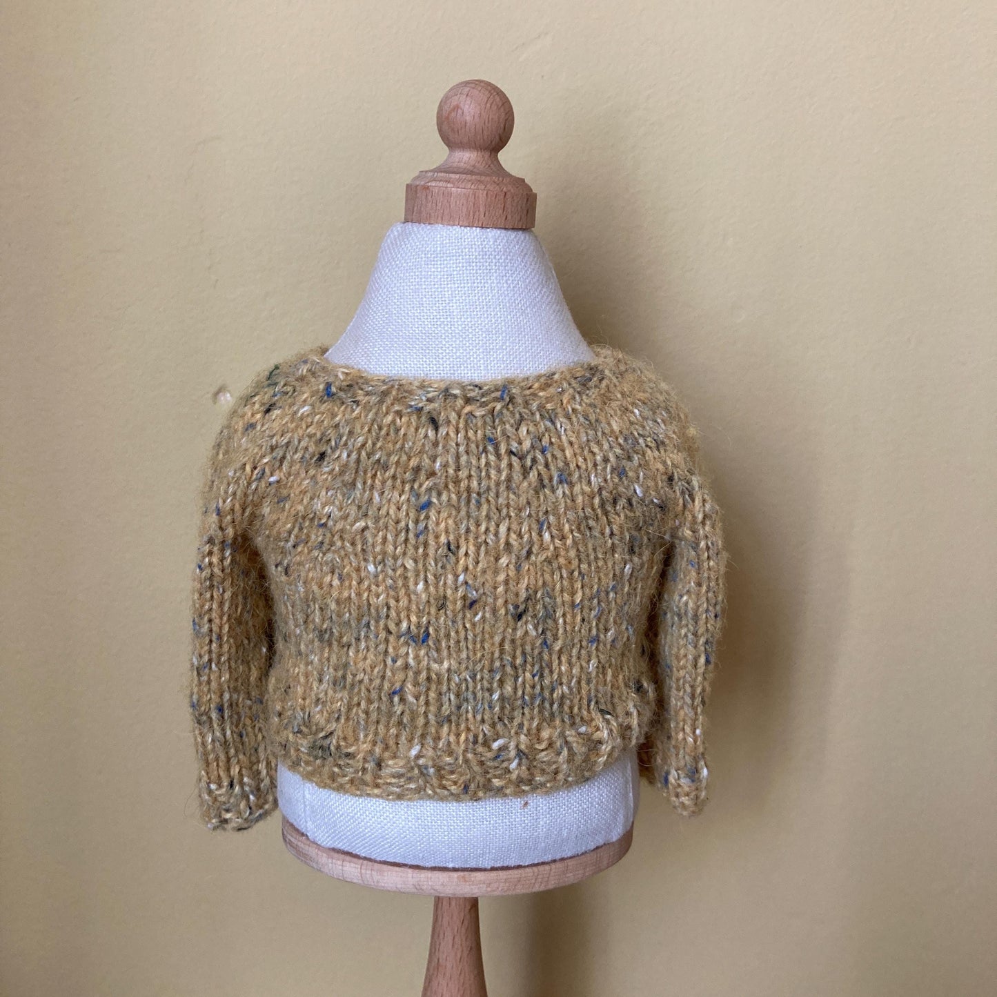 Dolls Yolk Neck Jumper - 13” Waldorf Doll size