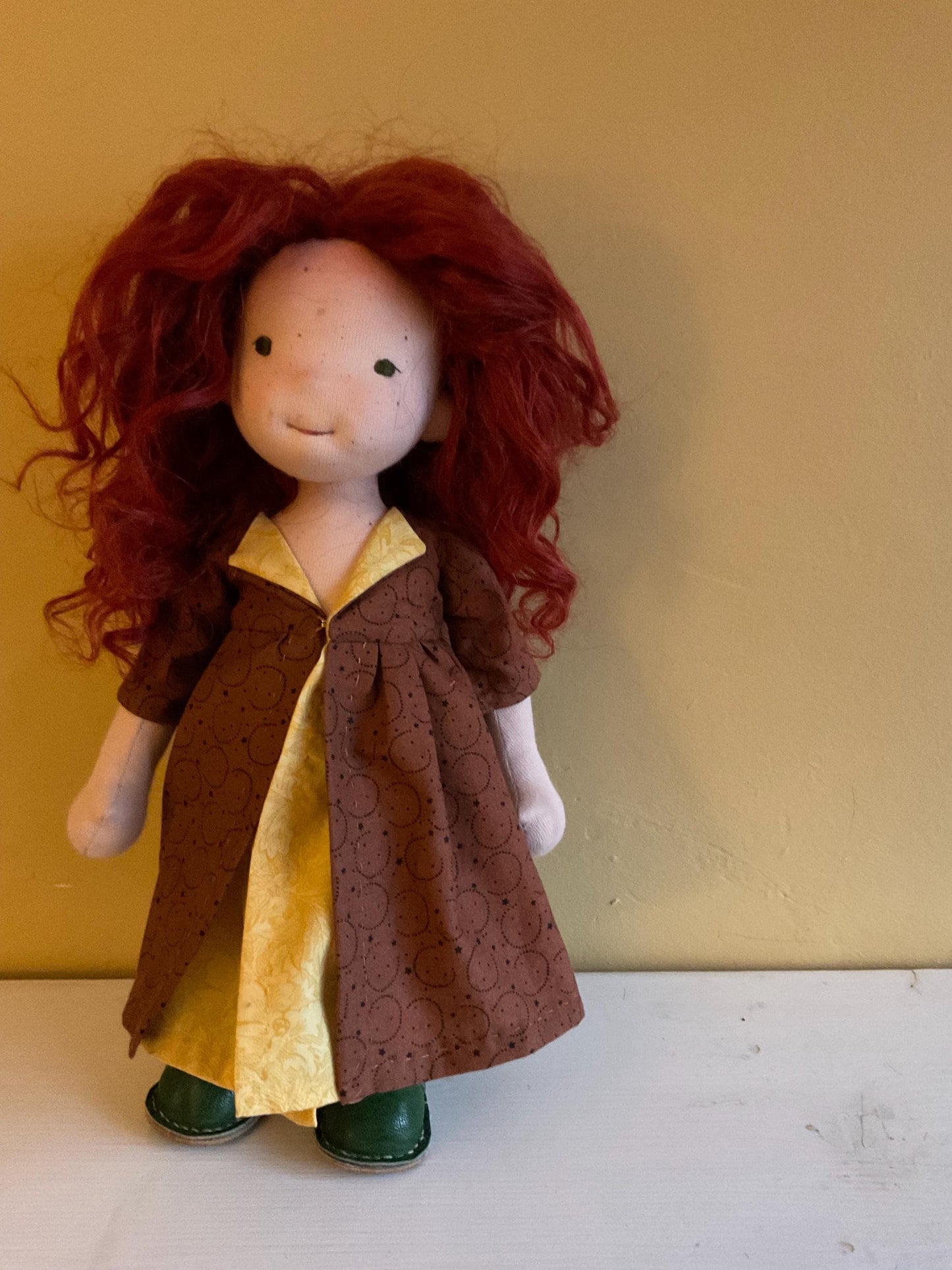 Dolls Dress -  13” Waldorf Doll size for a doll or teddy