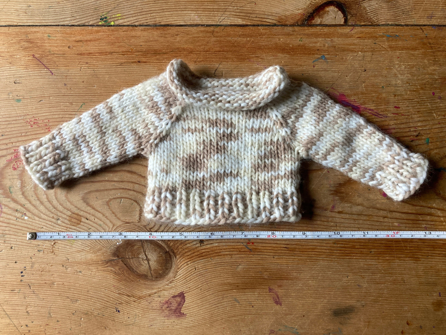 Dolls Rollneck Jumper - PATTERN