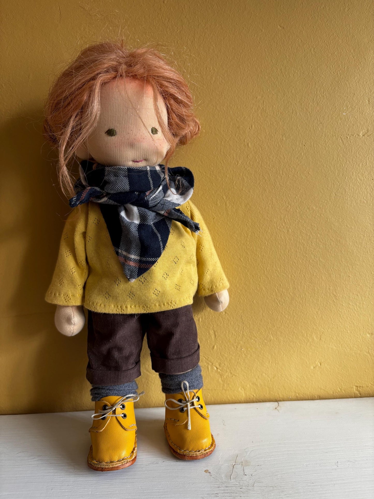 Dolls handmade scarf - for a Waldorf 13.5” style doll or a teddy