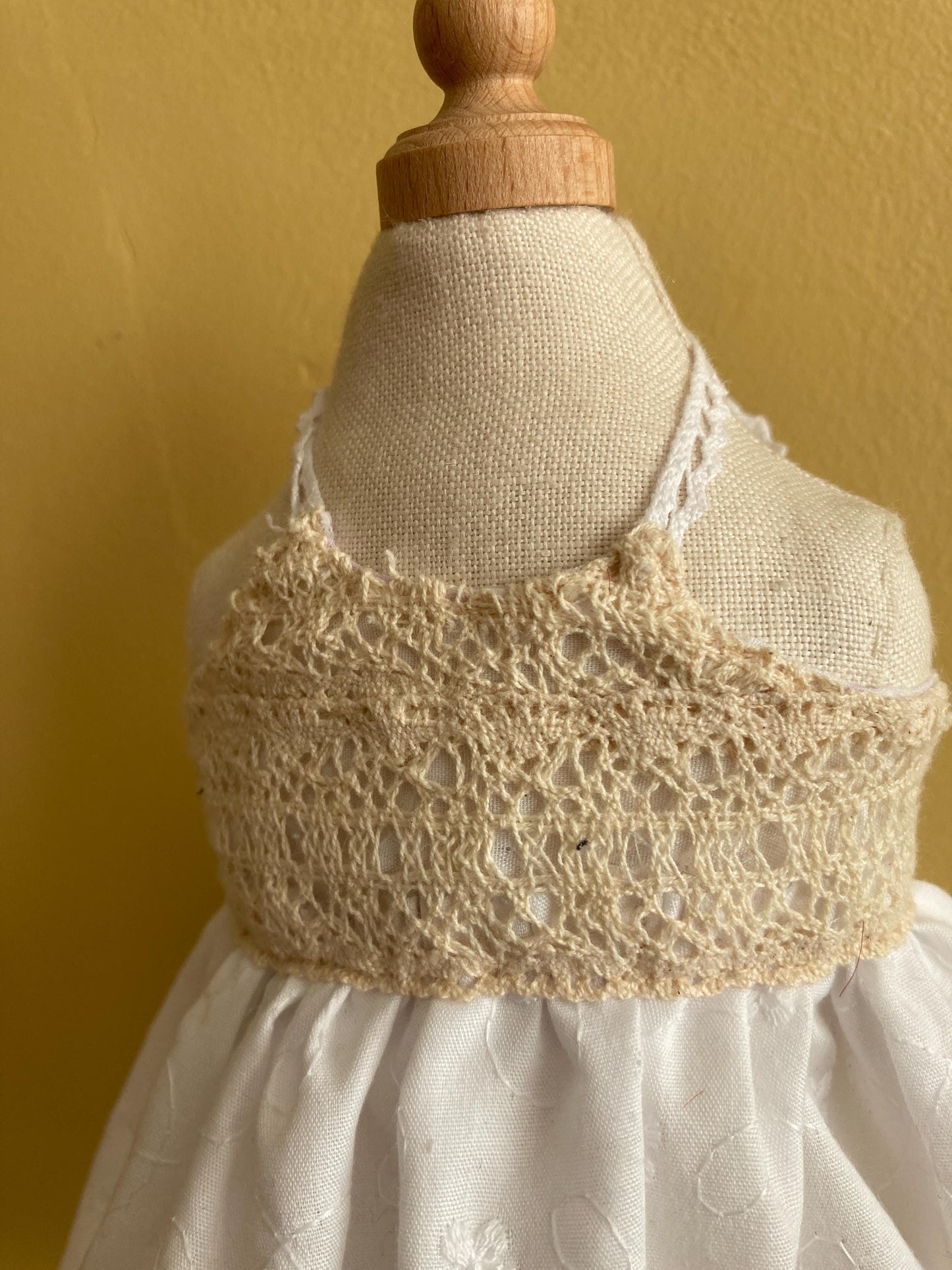 Dolls Smock and Under Dress -  13” Waldorf Doll size for a doll or teddy