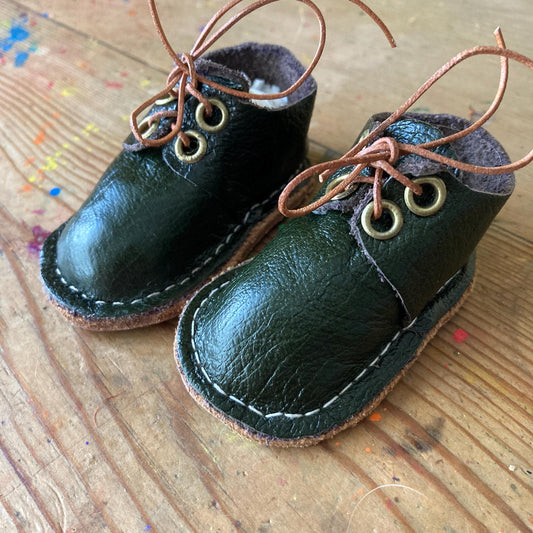Leather shoes for 15” Doll