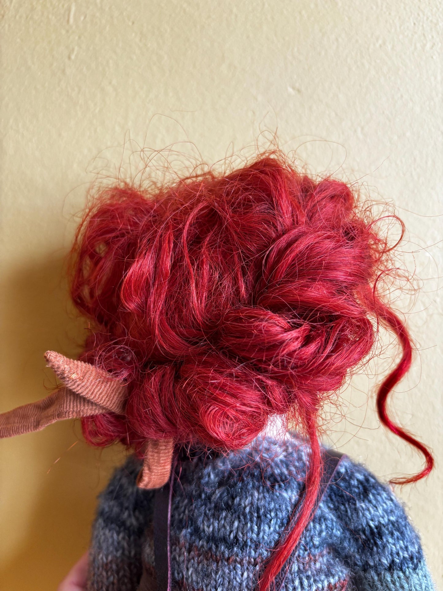 Dolls Handmade Headtie - for a 12-15” Waldorf style doll or teddy