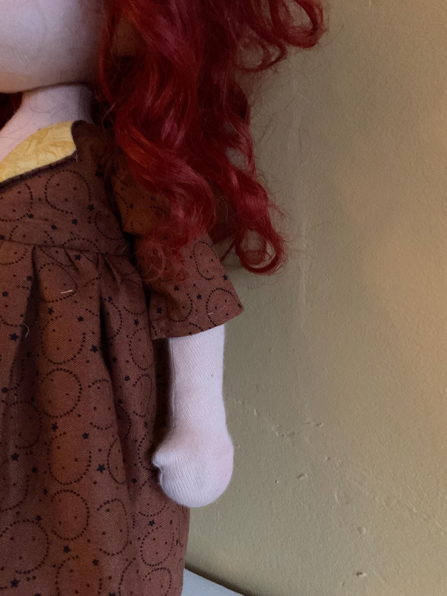 Dolls Dress -  13” Waldorf Doll size for a doll or teddy