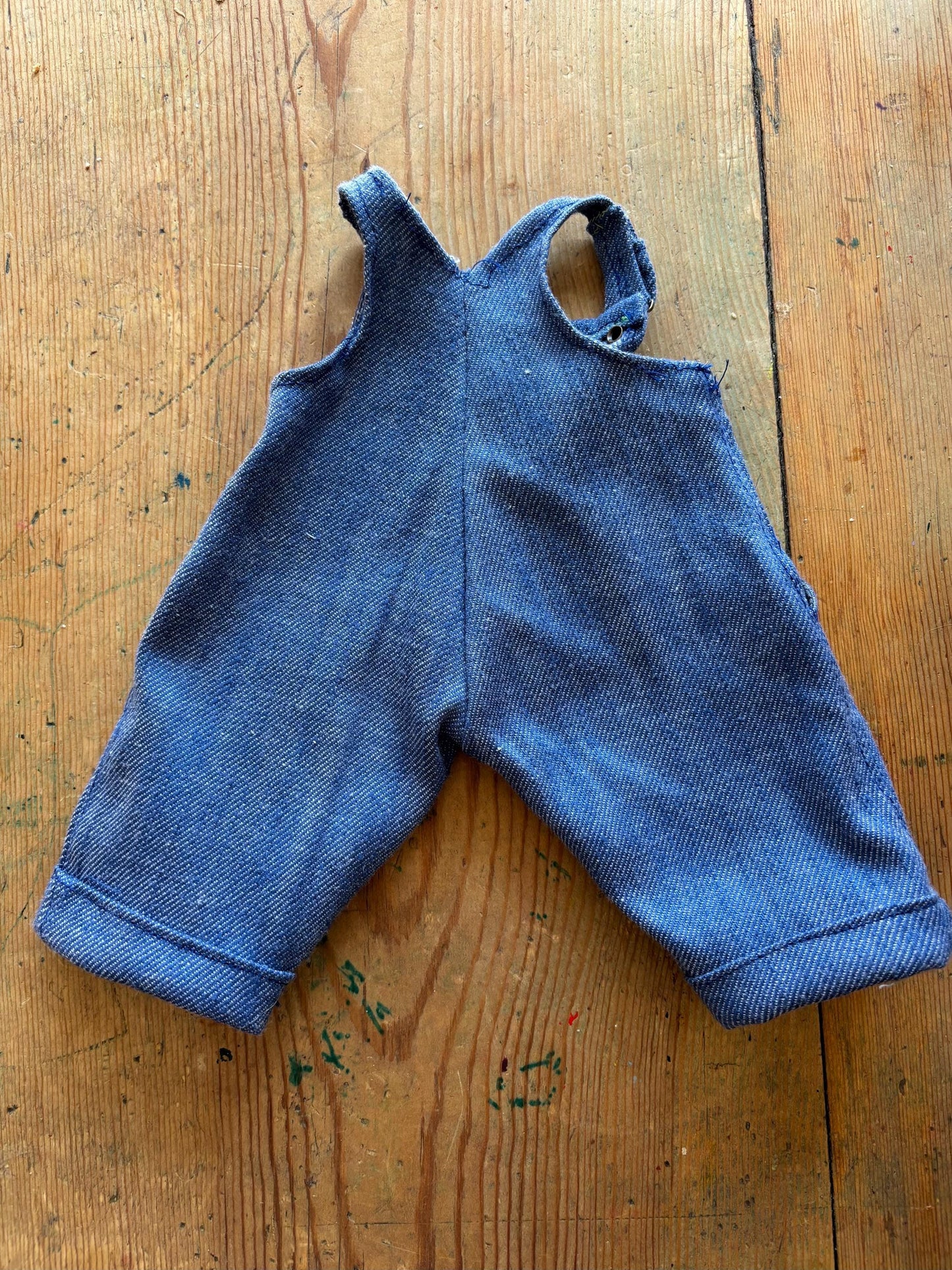Dolls Dungarees -  13.5” Waldorf Doll size for a doll or teddy