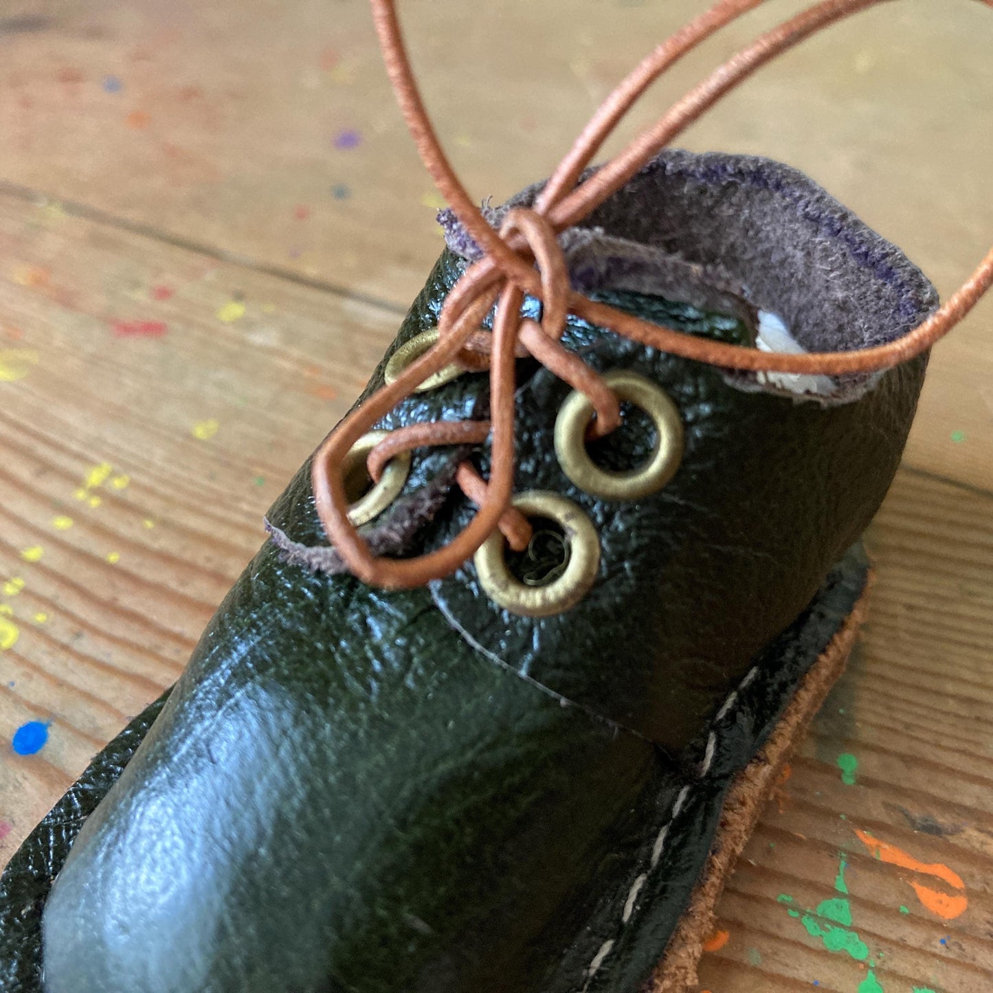 Leather shoes for 15” Doll