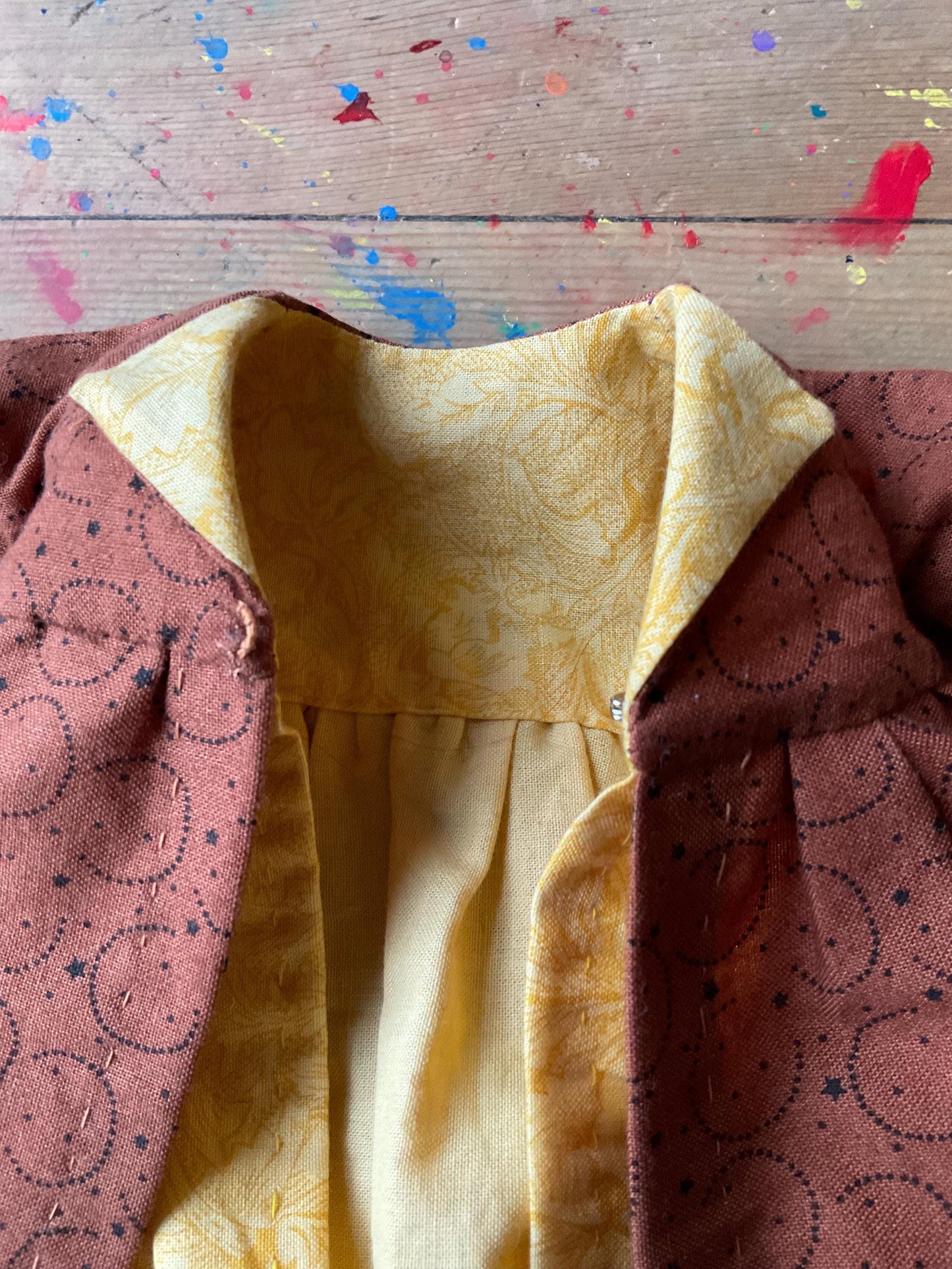 Dolls Dress -  13” Waldorf Doll size for a doll or teddy