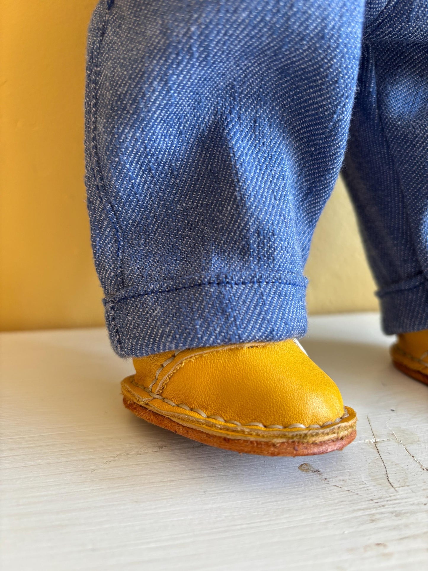 Dolls Dungarees -  13.5” Waldorf Doll size for a doll or teddy